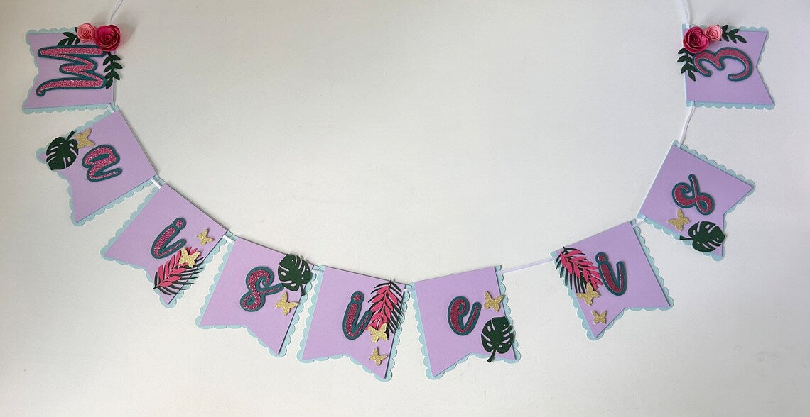 Encanto inspired personalised banner
