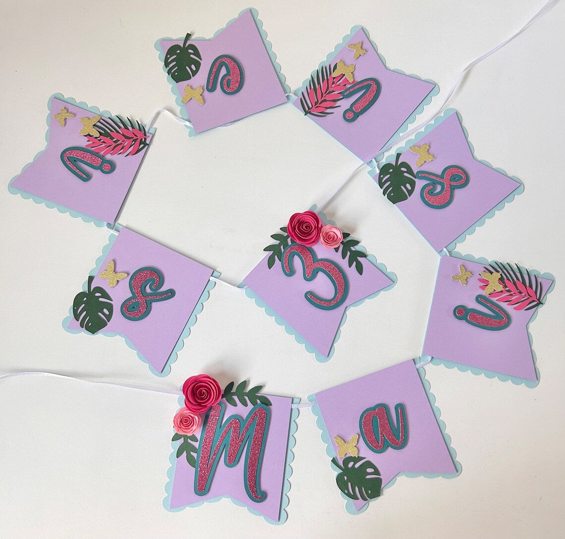 Encanto inspired personalised banner