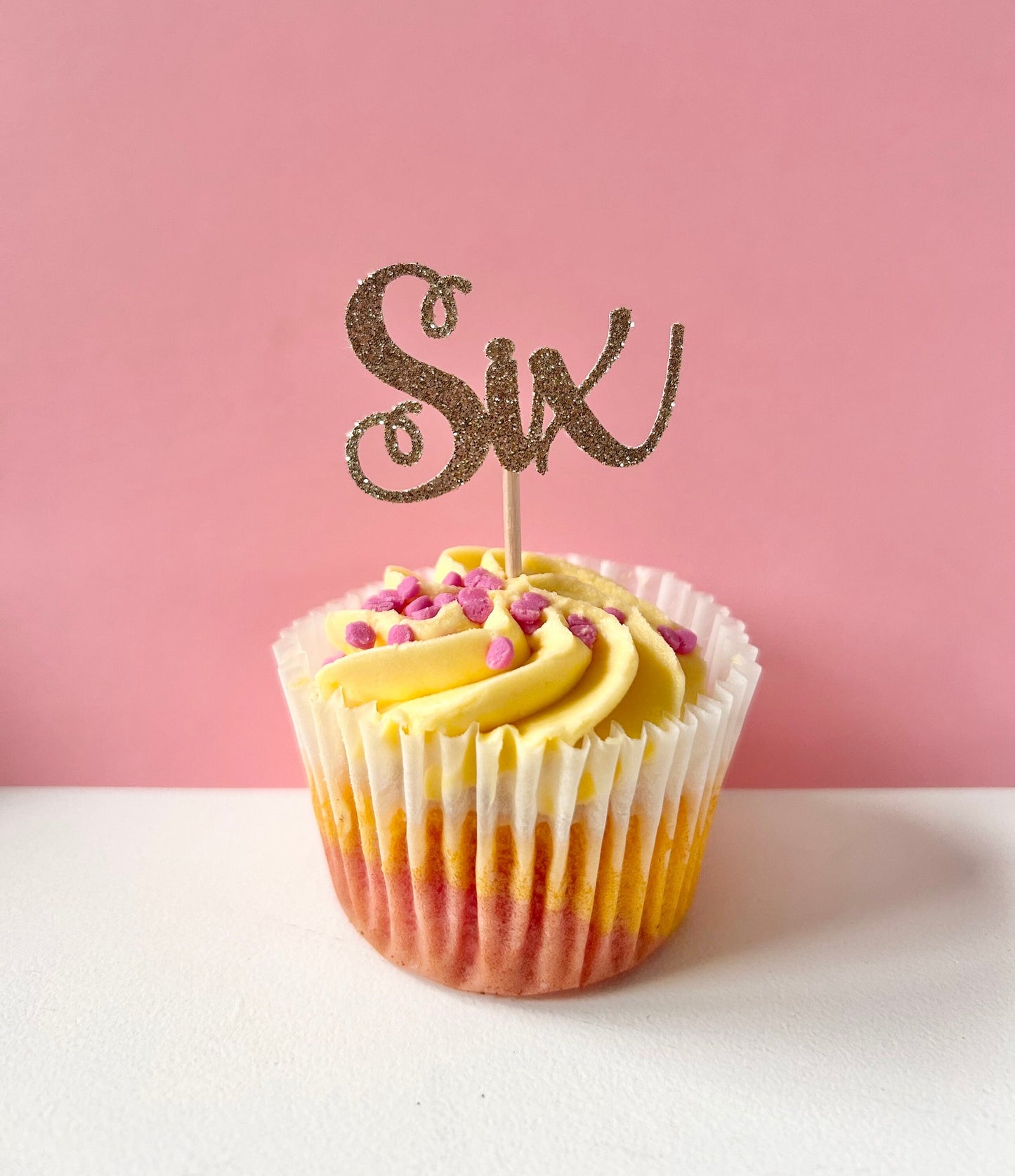 Age cupcake toppers