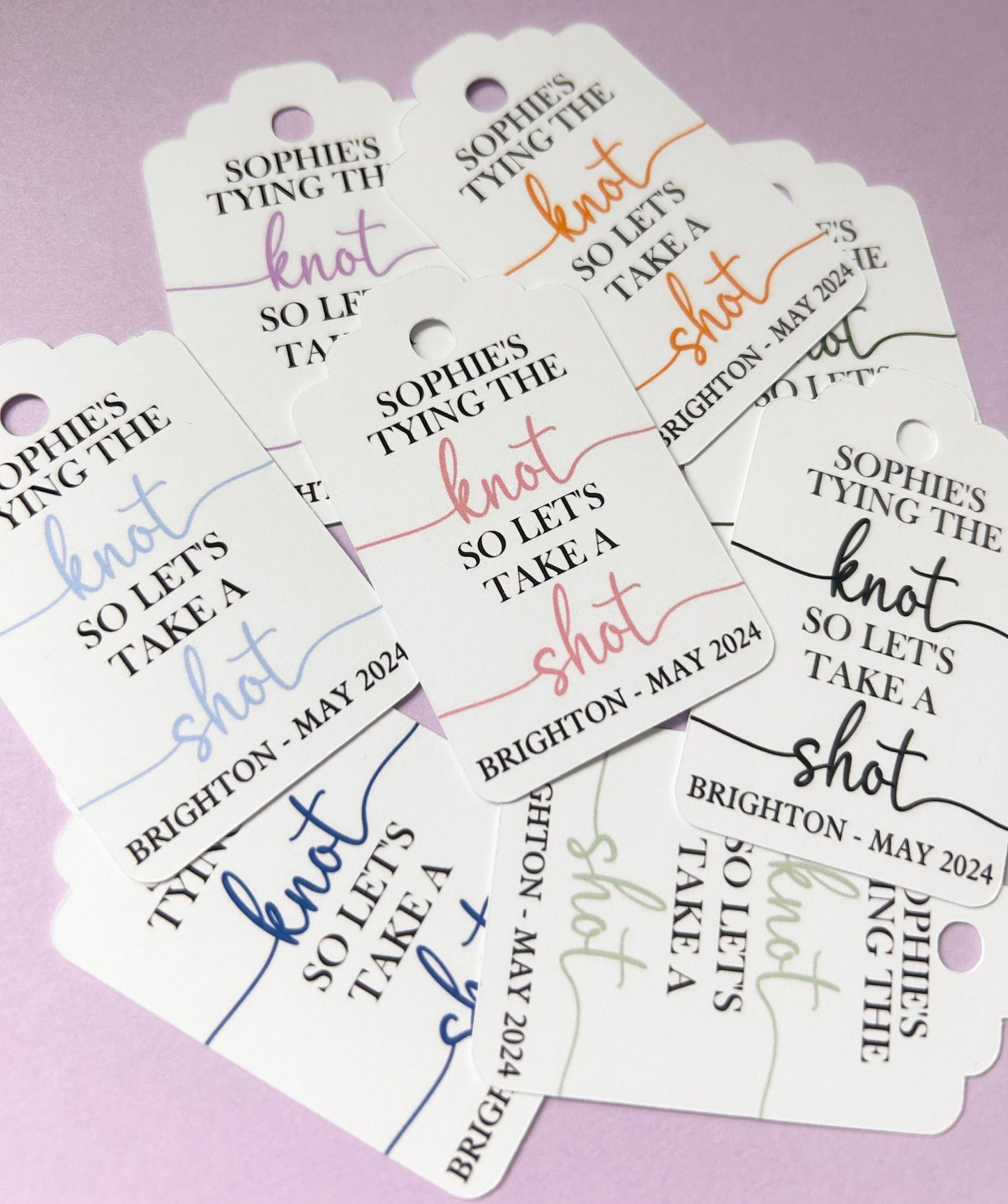 Hen Party shot tag