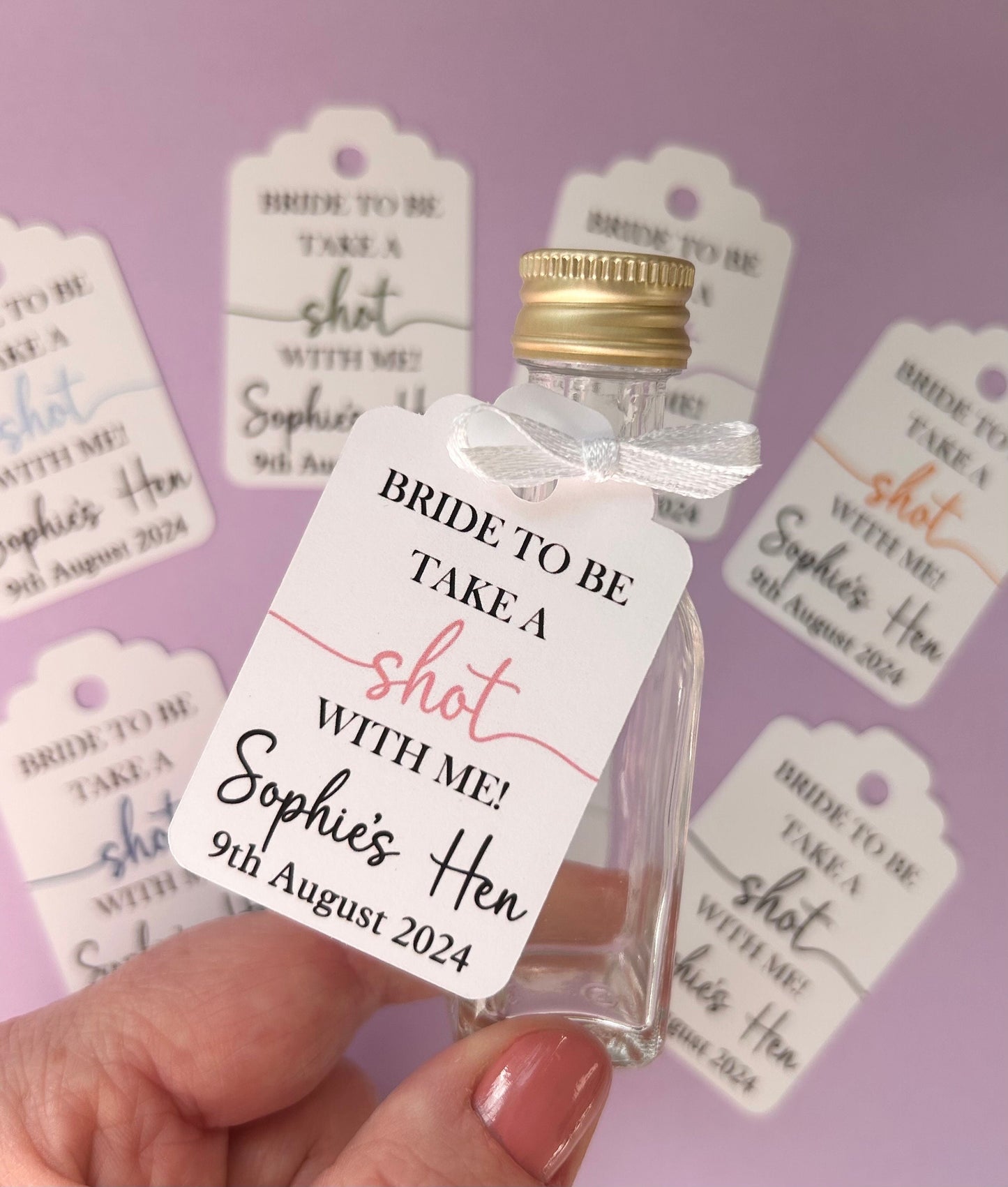 Hen Party shot tag
