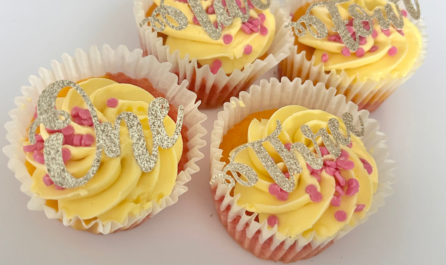 Age cupcake toppers