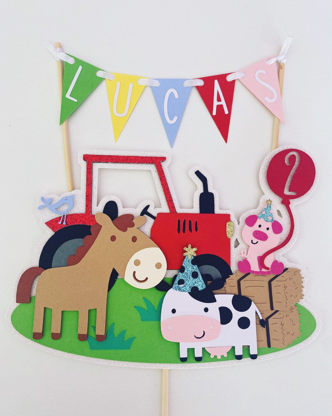 Farm celebration banner