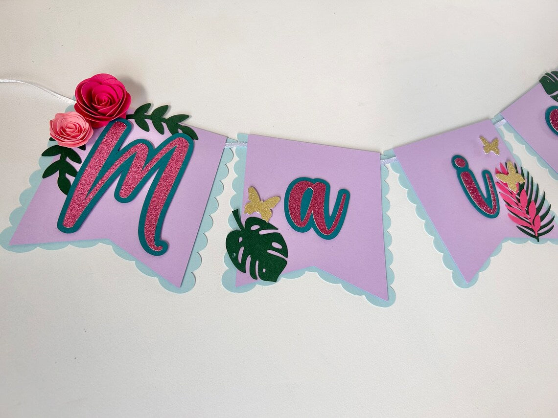 Encanto inspired personalised banner