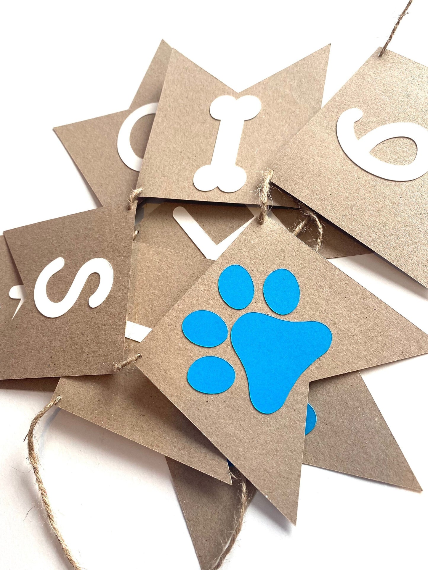 Dog birthday banner