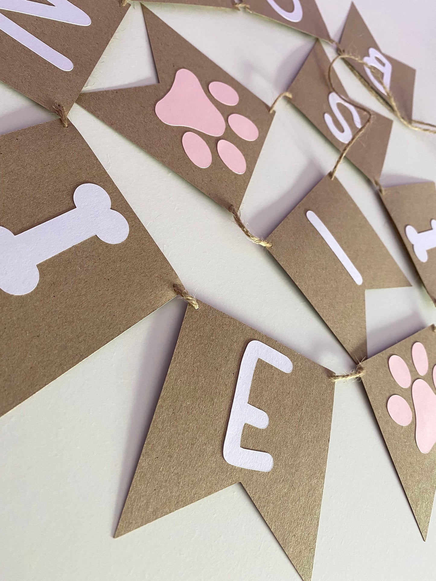 Dog birthday banner