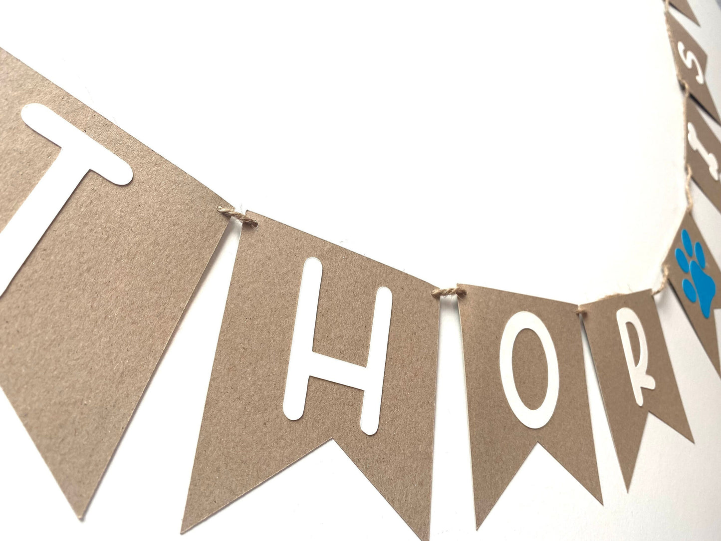 Dog birthday banner