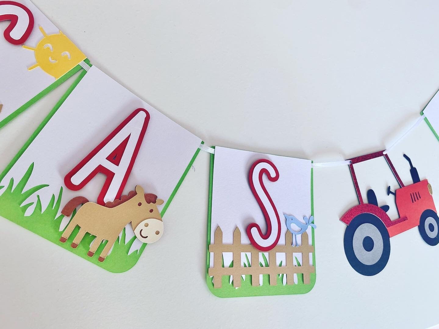 Farm celebration banner
