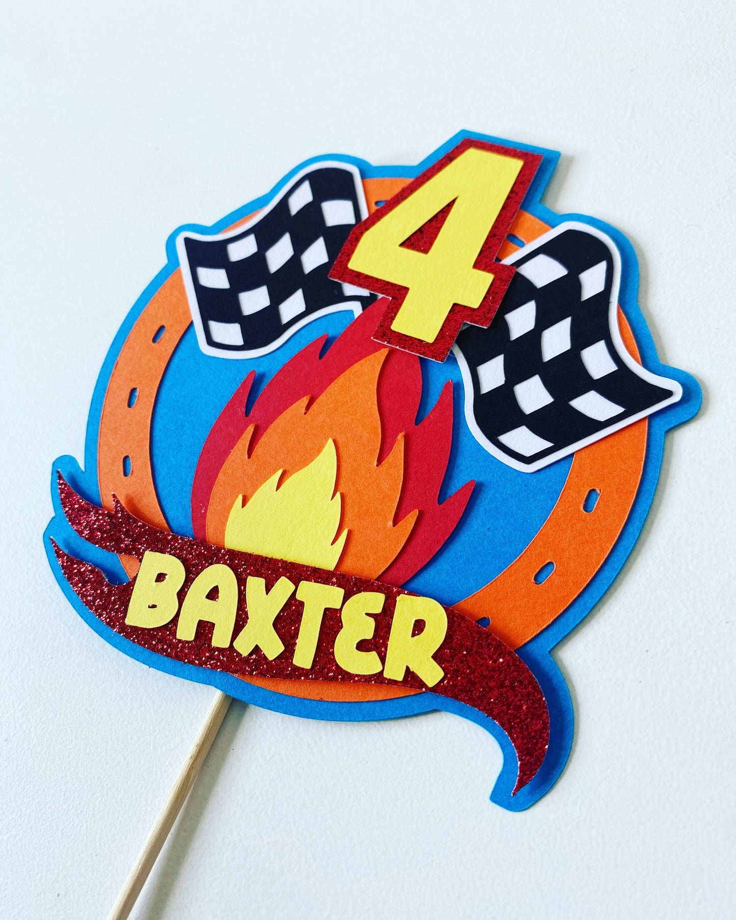 Hot Wheels inspired banner