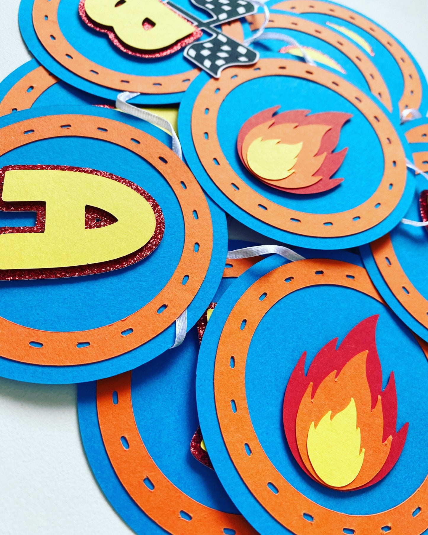 Hot Wheels inspired banner