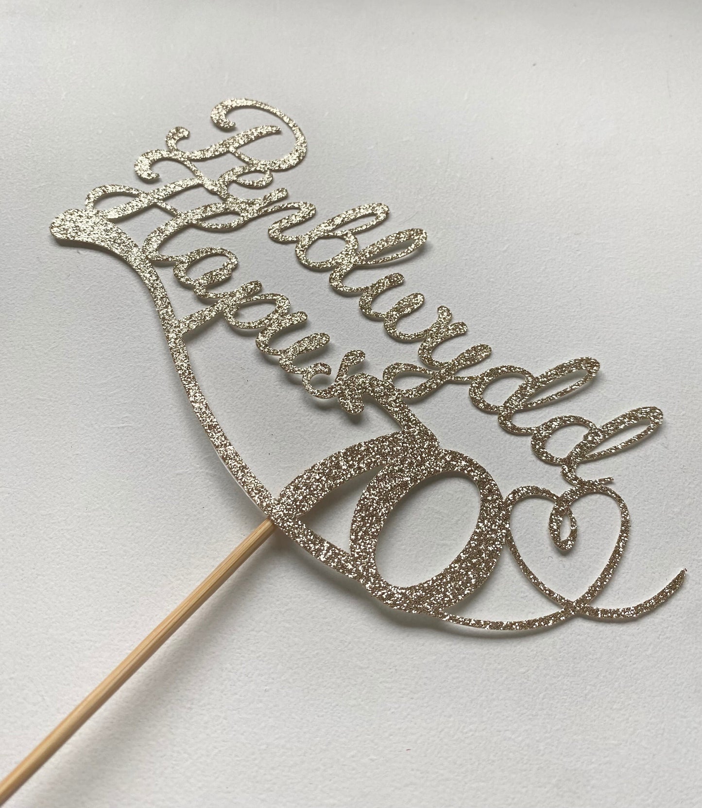Penblwydd Hapus Welsh cake topper