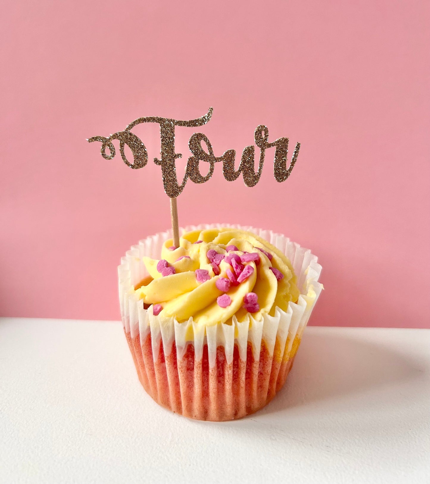 Age cupcake toppers