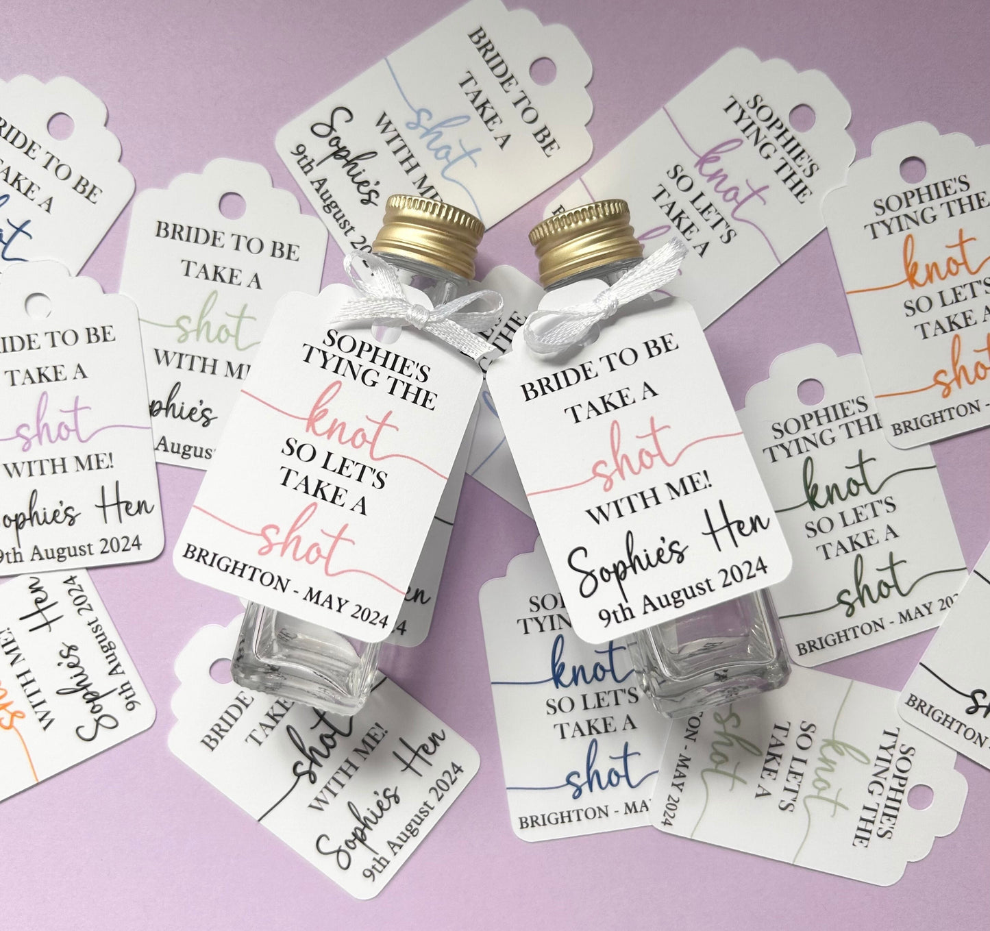 Hen Party shot tag