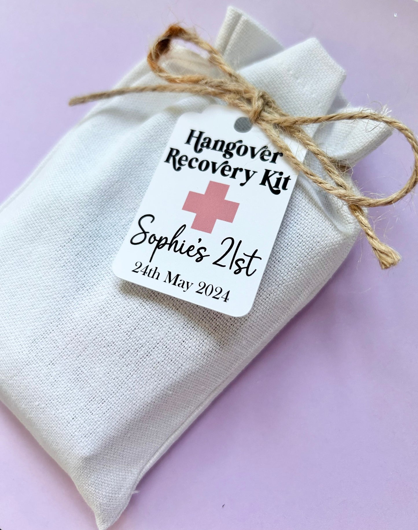 Birthday party hangover survival card