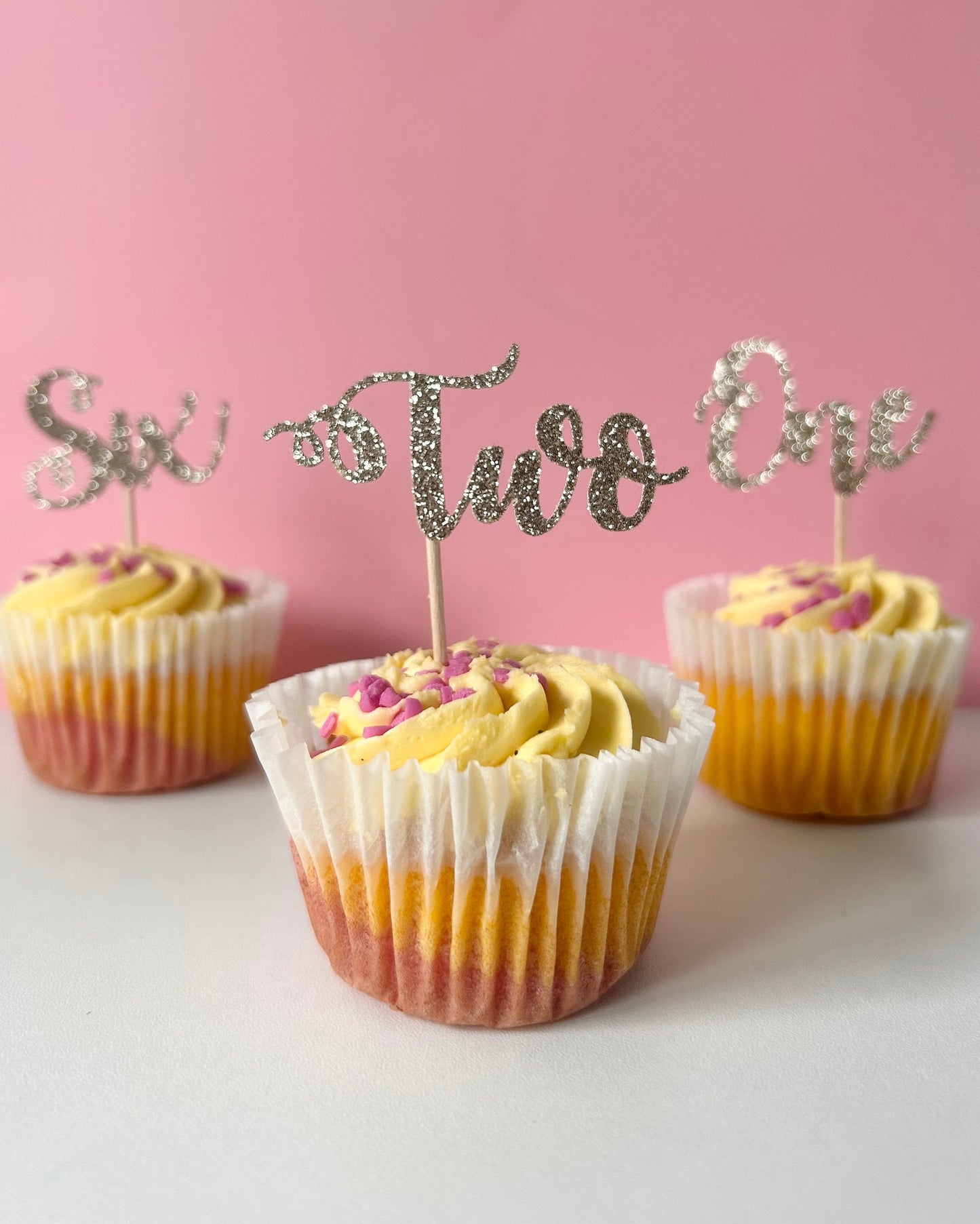 Age cupcake toppers