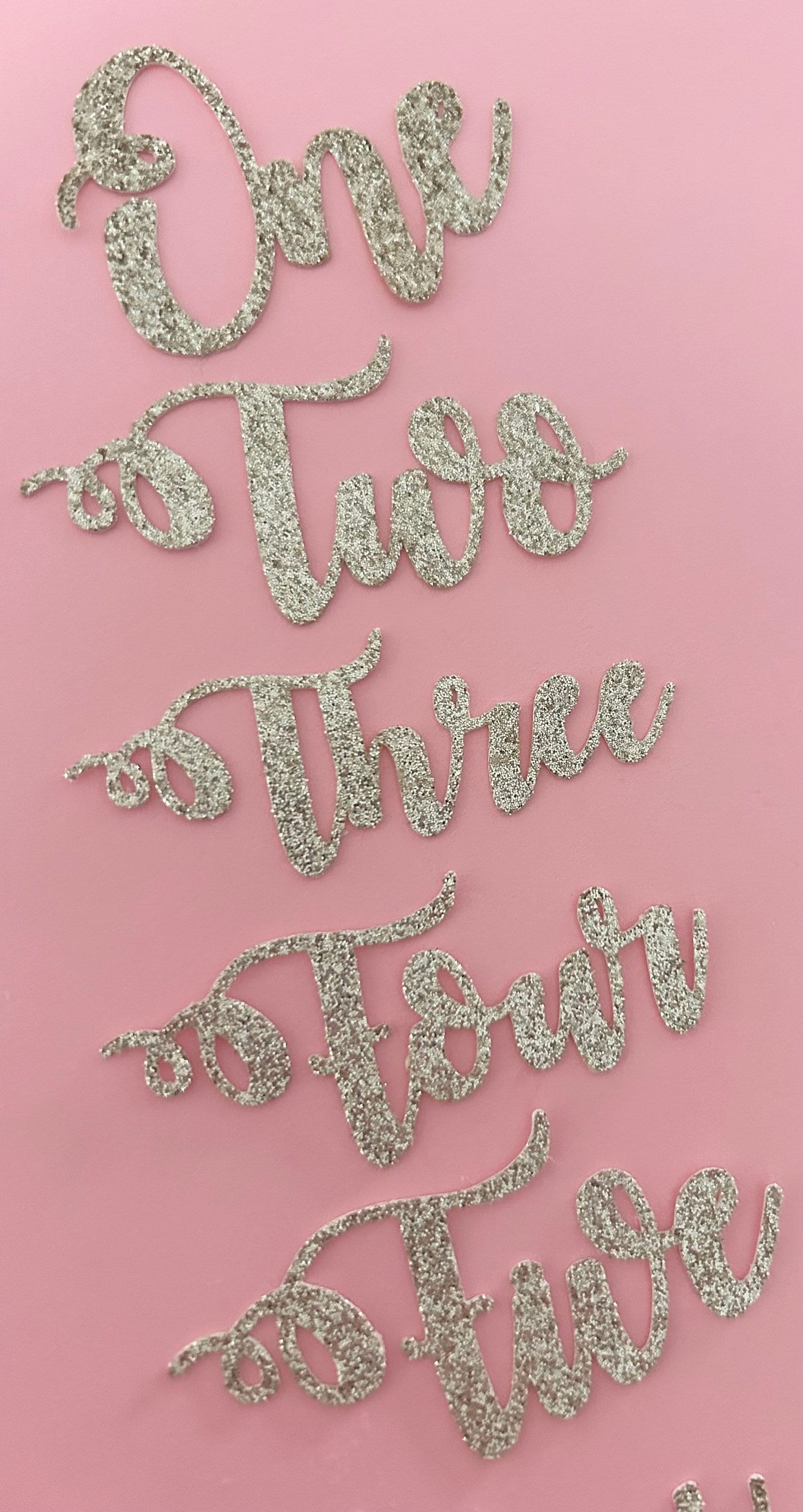 Age cupcake toppers